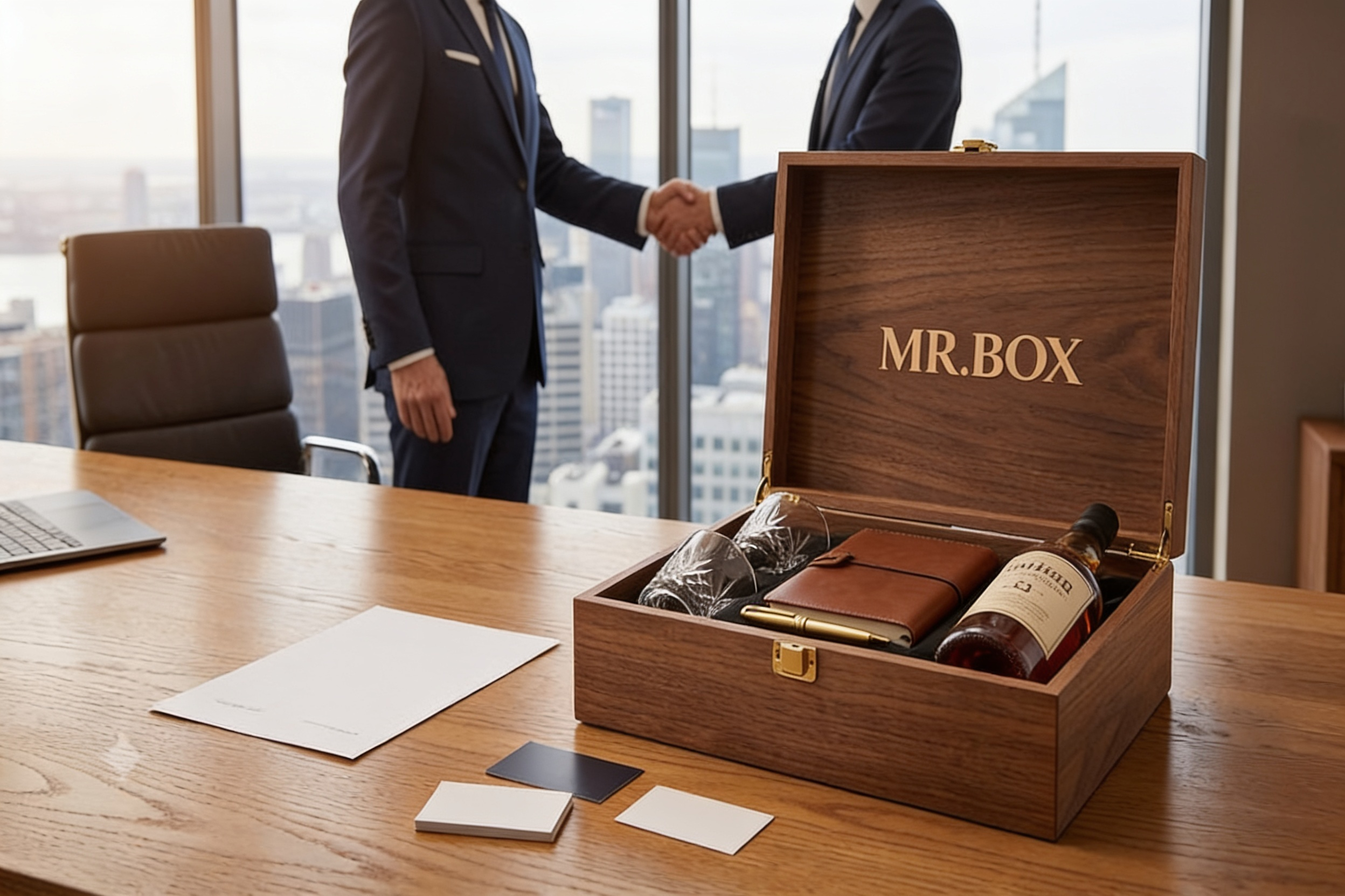 Корпоративные подарки премиум-класса с гравировкой | MR.BOX